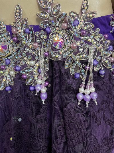 画像2: エジプトオリエンタルコスチューム☆purple lace ethnic ☆